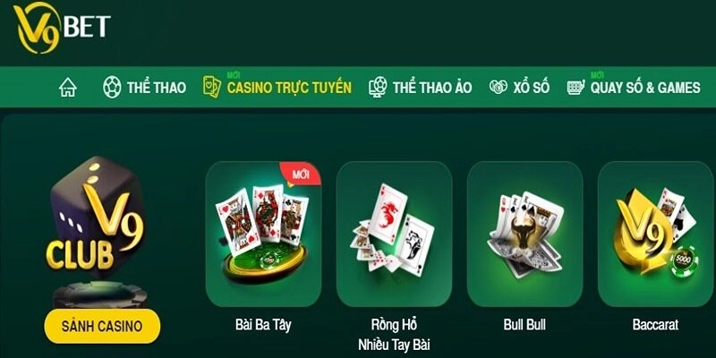 Điểm nổi bật nổi trội của nhà cái V9BET