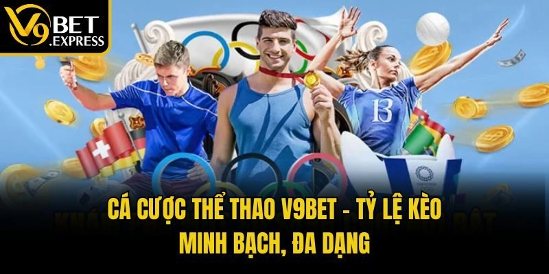 Cá cược thể thao V9bet – Tỷ lệ kèo minh bạch, đa dạng